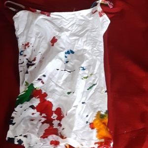 Tye dyed tank top